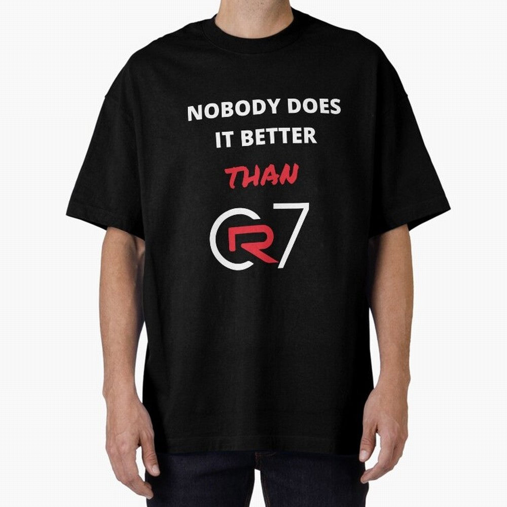 Cristiano Ronaldo T-shirt Oversized T-Shirt Keep Football History Alive during the FIFA World Cup 2026 Journey through Cristiano Ronaldo Highlights, Portugal, Spain and Germany Pride, Retro Football Energy, Iconic Rivalries, Trophy Chase Drama and
