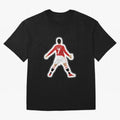 Art Cristiano Ronaldo Oversized T-Shirt Celebrate Classic Football Spirit in Global Football Passion for FIFA World Cup 2026 USA Canada Mexico, Featuring Messi and Cristiano Ronaldo, England, France and Netherlands, Football Festival Excitement,