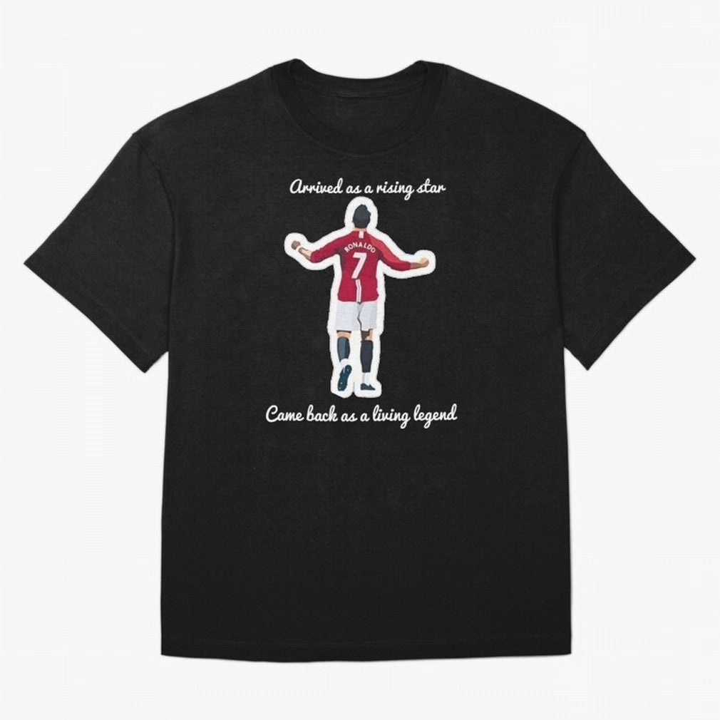 Cristiano Ronaldo Manchester United Siu Siuuu MUFC Oversized T-Shirt Experience the Global Stage of FIFA World Cup 2026 Group Stage for Fans of Cristiano Ronaldo, Haaland and CR7 and Brazil, Portugal and Argentina, Bringing Global Supporter Spirit,
