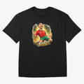 CR7 SIUUU Celebration Cartoon ¨C Legendary Football Goal Celebration Oversized T-Shirt Remember Iconic Moments from the FIFA World Cup 2026 Group Stage Journey through Cristiano Ronaldo, Haaland and CR7 Highlights, Brazil Pride, Classic Soccer