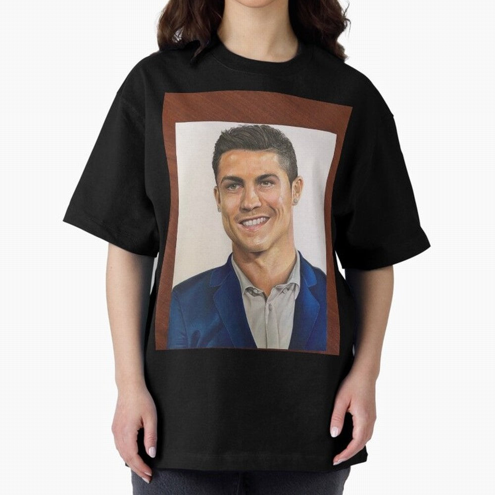 cristiano ronaldo Oversized T-Shirt Stand Out with Spirit from the FIFA World Cup 2026 Group Stage Journey through Neymar Highlights, Spain and Netherlands Pride, Classic Soccer Heritage, Championship Pressure, Fan Loyalty and International Pride;