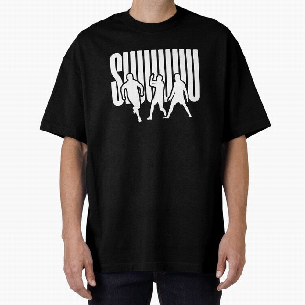 Siuuu Cristiano ronaldo suiii Oversized T-Shirt Experience FIFA World Cup 2026 Spirit, Celebrating Netherlands, Haaland, Football Passion, Legendary Performances, Festival Vibes and Supporter Community; Great for Watch Parties, Sports Bars, Family