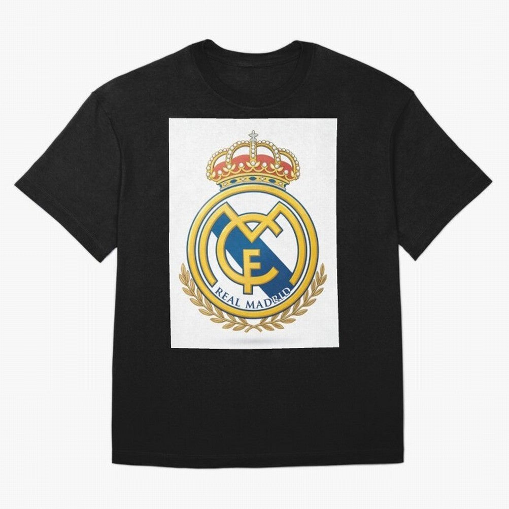 Real Futbol Bernab¨¦u Oversized T-Shirt Follow the FIFA World Cup 2026 USA Canada Mexico Journey through Messi and Cristiano Ronaldo Highlights, Spain Pride, Fan Favorite Moments, National Team Passion, Big Match Drama and Soccer History; Ideal for