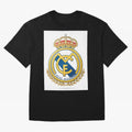 Real Futbol Bernab¨¦u Oversized T-Shirt Follow the FIFA World Cup 2026 USA Canada Mexico Journey through Messi and Cristiano Ronaldo Highlights, Spain Pride, Fan Favorite Moments, National Team Passion, Big Match Drama and Soccer History; Ideal for