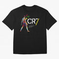Cr7 Cristiano Ronaldo Signature Oversized T-Shirt Celebrate Supporters United by the FIFA World Cup 2026 Group Stage Journey through Haaland and Mbappe Highlights, Spain Pride, Soccer Culture, Superstar Moments, National Team Dreams and Competitive