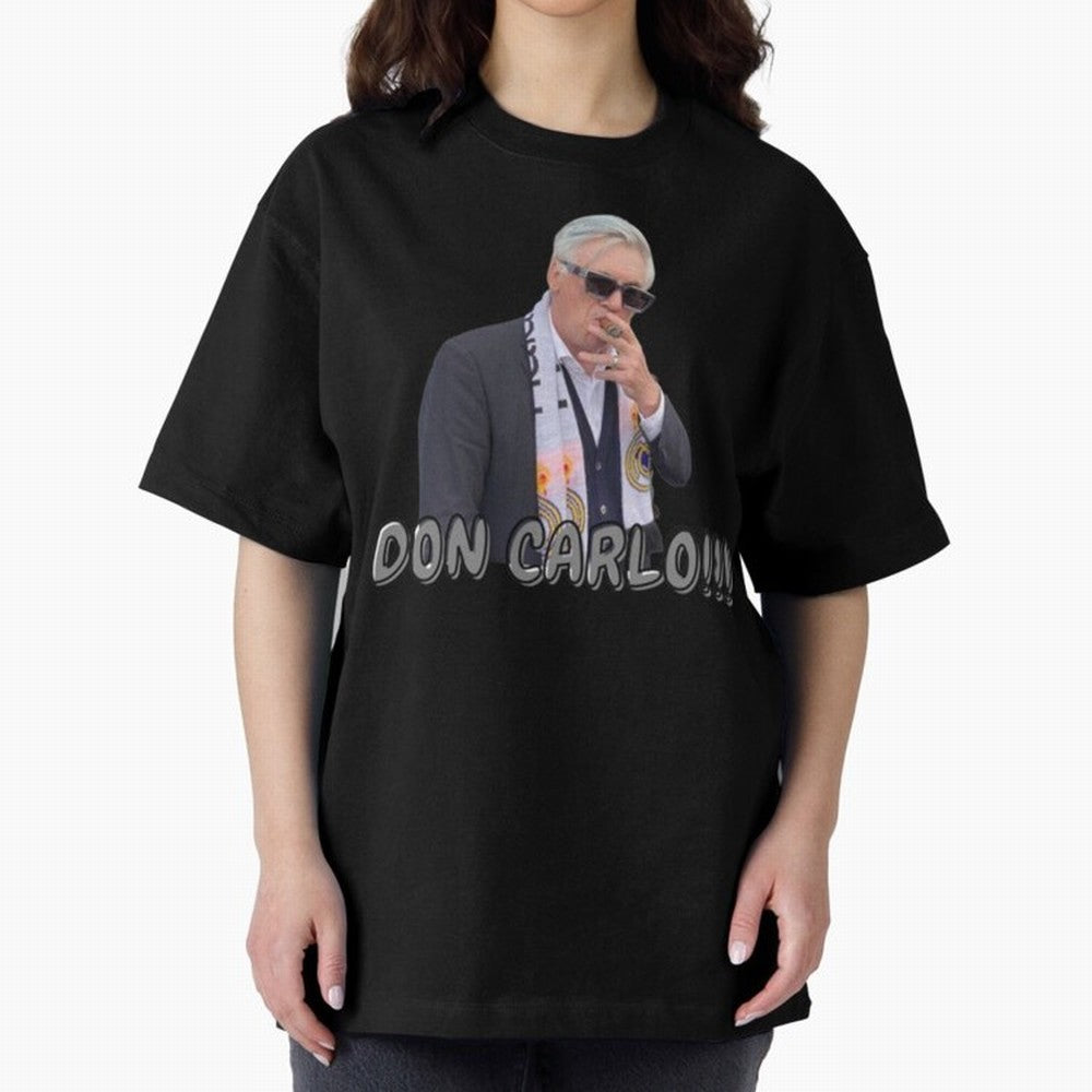 Don Carlo Ancelotti Oversized T-Shirt Create FIFA World Cup 2026 USA Canada Mexico Capturing Messi, Portugal Energy, Supporter Pride, Iconic Celebrations, Legendary Names and Global Match Day Energy; Built for Supporters Chasing Trophy Dreams,