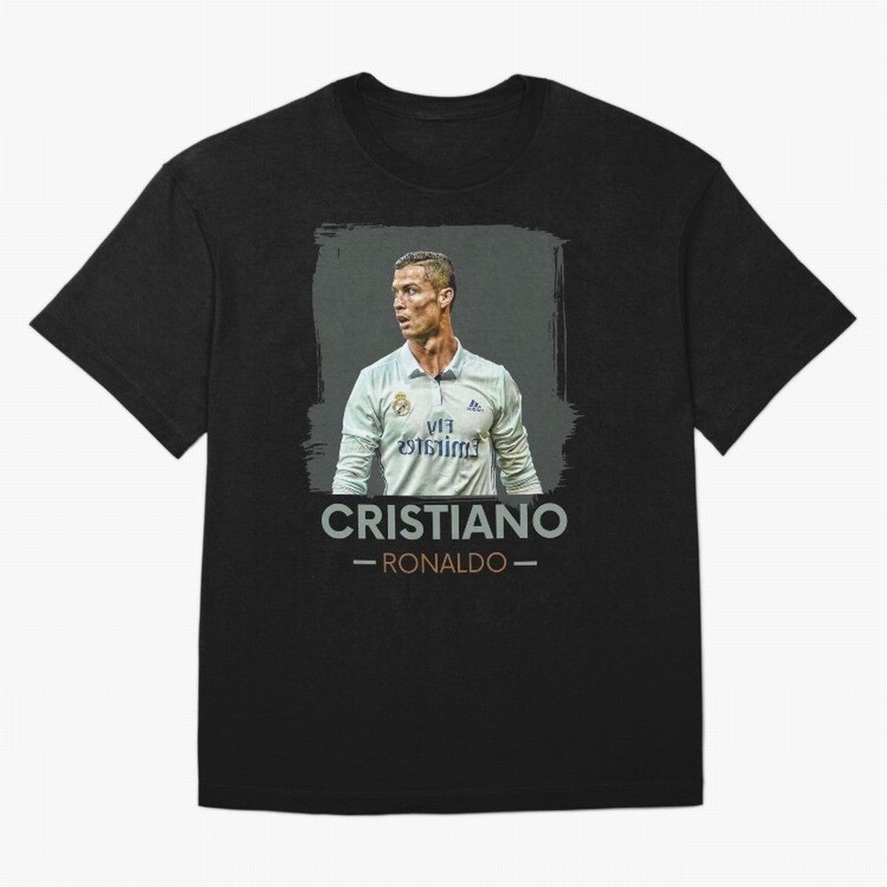 Cristiano Ronaldo Best Seller Oversized T-Shirt Show Up for the Glory of FIFA World Cup 2026 Group Stage for Fans of Neymar, Haaland and Cristiano Ronaldo and Brazil, Portugal and Argentina, Bringing Stadium Memories, Football Loyalty,