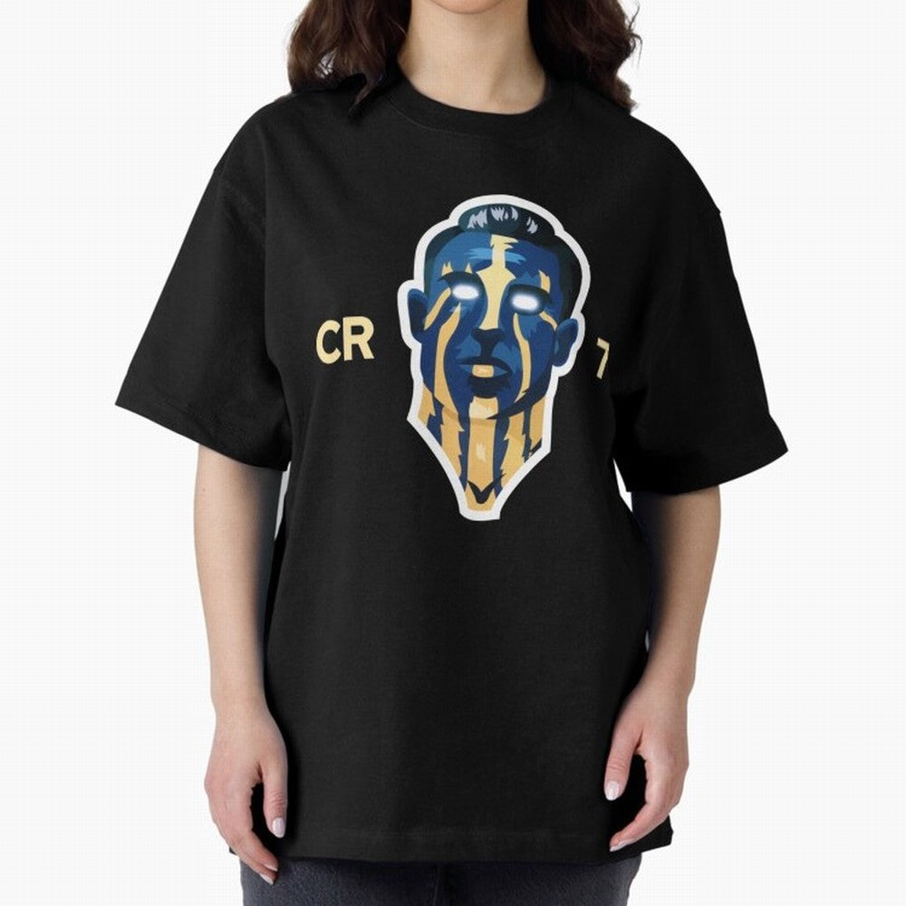cristiano ronaldo cristiano ronaldo Oversized T-Shirt Celebrate Golden Goal Energy in FIFA World Cup 2026 Spirit, Celebrating Netherlands, CR7 and Messi, Football History, Final Match Energy, Crowd Noise and Once in a Lifetime Moments; Ideal for