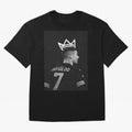 Signature Number 2 Oversized T-Shirt Show Passion for the Stars of Match Day Hype around FIFA World Cup 2026 USA Canada Mexico, Messi, CR7 and Mbappe, England, France and Netherlands, Retro Football Energy, Iconic Rivalries, Trophy Chase Drama and