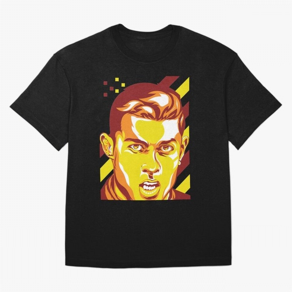 Cristiano Ronaldo Cristiano Ronaldo Oversized T-Shirt Represent the Passion of FIFA World Cup 2026 USA Canada Mexico for Fans of Cristiano Ronaldo, Haaland and CR7 and Netherlands, Bringing Soccer Culture, Superstar Moments, National Team Dreams