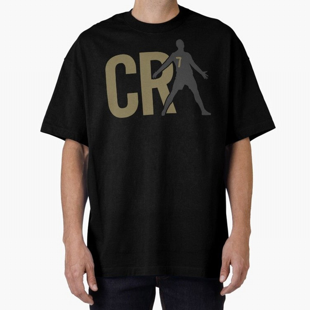 CR7 - Cristiano Ronaldo Oversized T-Shirt Enjoy the Biggest Football Party of the FIFA World Cup 2026 USA Canada Mexico Journey through Cristiano Ronaldo, Haaland and CR7 Highlights, Portugal, Spain and Germany Pride, Fan Favorite Moments, National
