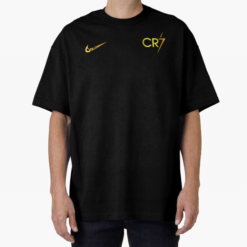 Cristiano Ronaldo Gold Edition Oversized T-Shirt Get Ready for Global Football Passion for FIFA World Cup 2026 USA Canada Mexico, Capturing Cristiano Ronaldo, England, France and Netherlands, Stadium Memories, Football Loyalty, International Chants