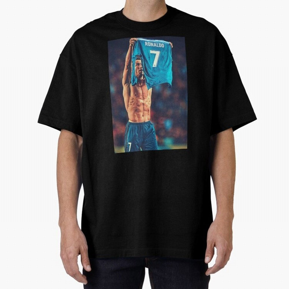 Cristiano Ronaldo Siu Goat,Ronaldo Gifts, Ronaldo Best Selling , Ronaldo Top Items Oversized T-Shirt Bring Legendary Rivalry Energy to the FIFA World Cup 2026 Group Stage Journey through Cristiano Ronaldo, Haaland and CR7 Highlights, Brazil Pride,