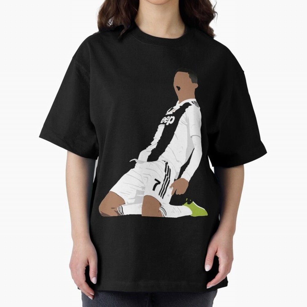 Cristiano Ronaldo Cristiano Ronaldo Oversized T-Shirt Remember Iconic Moments from Match Day Hype around FIFA World Cup 2026, Messi, CR7 and Mbappe, England, France and Netherlands, Global Supporter Spirit, Legendary Goals, National Colors and
