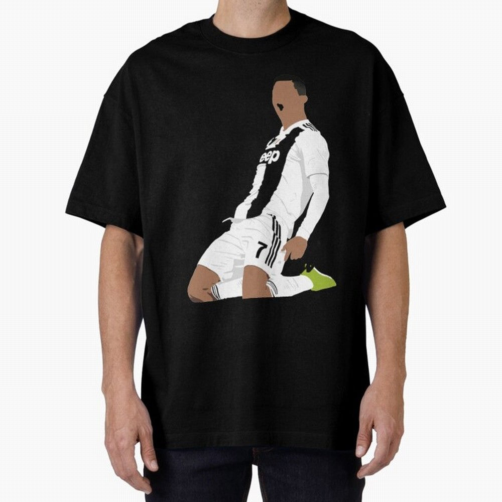 Cristiano Ronaldo Cristiano Ronaldo Oversized T-Shirt Remember Iconic Moments from Match Day Hype around FIFA World Cup 2026, Messi, CR7 and Mbappe, England, France and Netherlands, Global Supporter Spirit, Legendary Goals, National Colors and