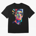 CR7 Sketch Oversized T-Shirt Relive Legendary Nights from the FIFA World Cup 2026 USA Canada Mexico Journey through Haaland and Mbappe Highlights, Portugal, Spain and Germany Pride, Global Supporter Spirit, Legendary Goals, National Colors and