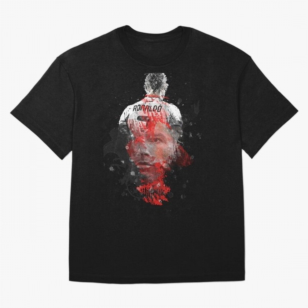 cristiano ronaldo Oversized T-Shirt Bring Global Football Passion for FIFA World Cup 2026, Made for Neymar, Haaland and Cristiano Ronaldo, France and Portugal, Worldwide Fan Energy, Dramatic Goals, Stadium Lights and Championship Celebrations; Made