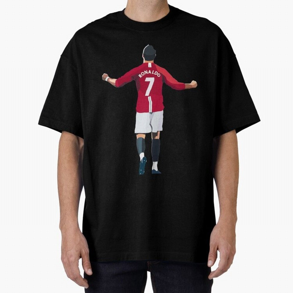 Cristiano Ronaldo Legend Cristiano Ronaldo Oversized T-Shirt Enjoy the Biggest Football Party of FIFA World Cup 2026 Spirit, Featuring France, Messi, Neymar and Mbappe, Worldwide Fan Energy, Dramatic Goals, Stadium Lights and Championship