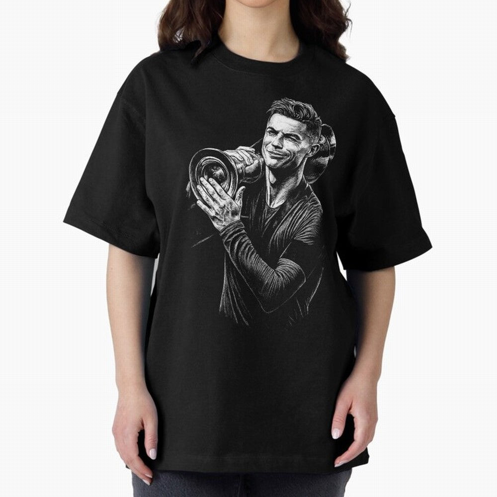 Cristiano Ronaldo Nations League Cup Oversized T-Shirt Make Game Day About FIFA World Cup 2026 Group Stage Spirit, Filled with Spain and Netherlands, Neymar, Haaland and Cristiano Ronaldo, Stadium Memories, Football Loyalty, International Chants