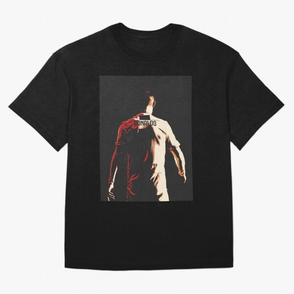 Cristiano Ronaldo Cristiano Ronaldo Juventus Oversized T-Shirt Show Match Day Excitement for FIFA World Cup 2026 Inspired by Haaland and Mbappe, Spain Energy, Stadium Chants, National Pride, Trophy Dreams and Unforgettable Football Memories; Built
