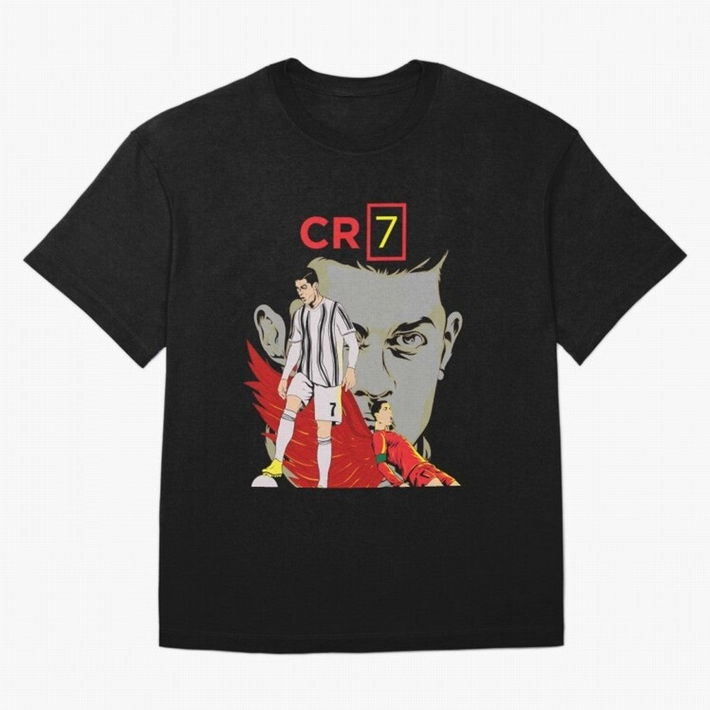 Cristiano Ronaldo Cristiano Ronaldo cr7 Oversized T-Shirt Honor Football Greatness during Match Day Hype around FIFA World Cup 2026, Cristiano Ronaldo, Haaland and CR7, Netherlands, Retro Football Energy, Iconic Rivalries, Trophy Chase Drama and