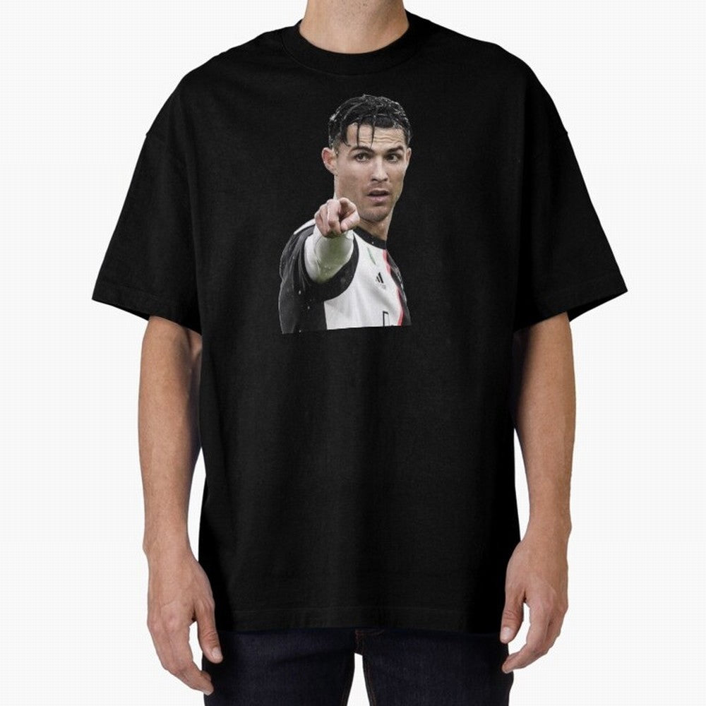 cristiano ronaldo Oversized T-Shirt Bring Trophy Dreams to Match Day Hype around FIFA World Cup 2026, Haaland, Argentina, Supporter Pride, Iconic Celebrations, Legendary Names and Global Match Day Energy; Great for Supporters Who Love Legendary