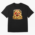CR7 Five Ballon d'Or Trophies Cartoon ¨C Football Legend Illustration Oversized T-Shirt Bring Supporter Culture to FIFA World Cup 2026 Group Stage for Fans of Neymar, Haaland and Cristiano Ronaldo and Argentina and Brazil, Bringing Global Supporter