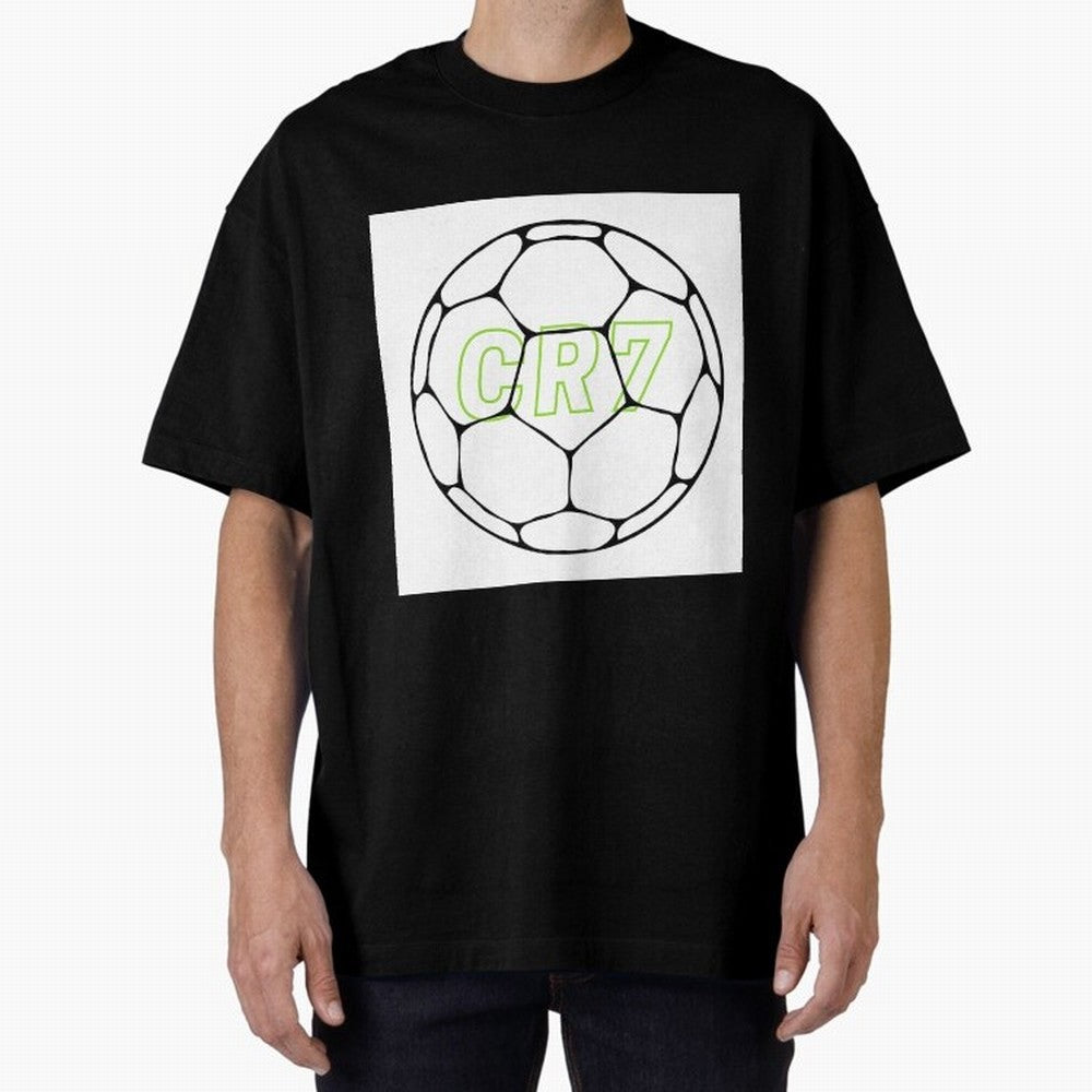 Cristiano Ronaldo CR7 Oversized T-Shirt Bring Stadium Energy to FIFA World Cup 2026 for Fans of Haaland and Mbappe and Argentina, Bringing Tournament Hype, Historic Matchups, Family Viewing Parties and Global Sports Pride; Made for Collectors Who