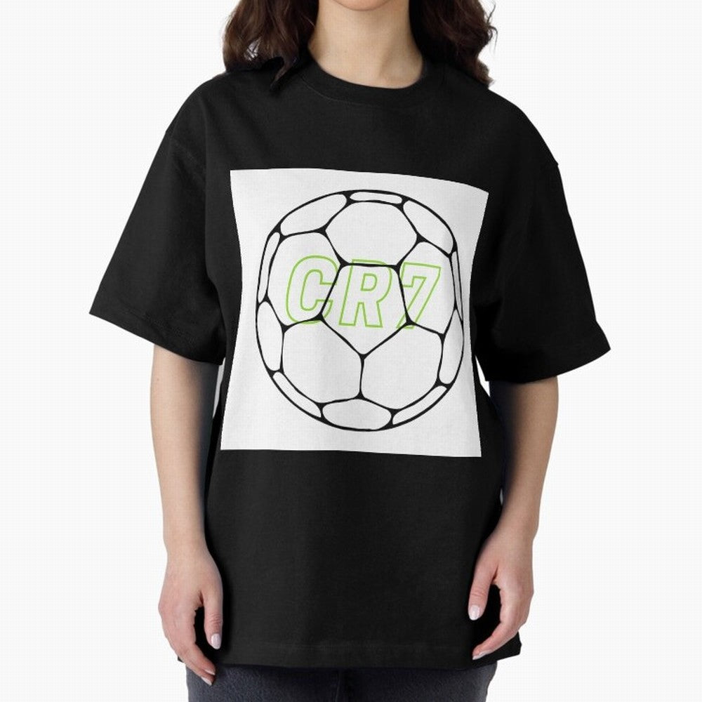 Cristiano Ronaldo CR7 Oversized T-Shirt Bring Stadium Energy to FIFA World Cup 2026 for Fans of Haaland and Mbappe and Argentina, Bringing Tournament Hype, Historic Matchups, Family Viewing Parties and Global Sports Pride; Made for Collectors Who