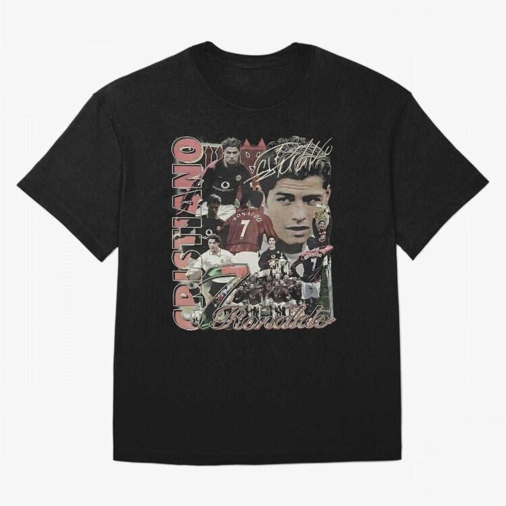 Limited Cristiano Ronaldo CR7 Vintage Oversized T-Shirt Feel the Heartbeat of Match Day Hype around FIFA World Cup 2026 USA Canada Mexico, Mbappe and Neymar, Argentina, France and Brazil, Stadium Memories, Football Loyalty, International Chants and