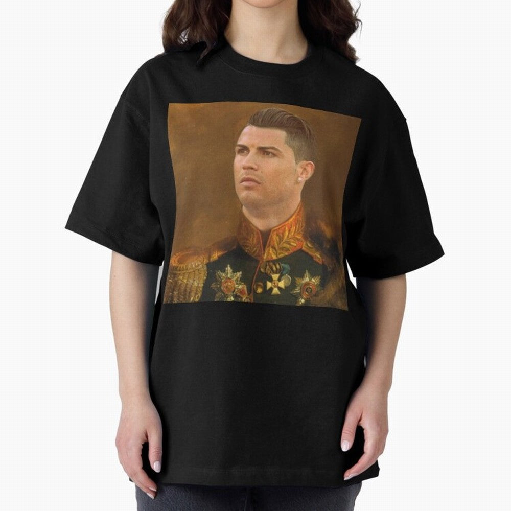 cristiano ronaldo - replaceface Oversized T-Shirt Bring Trophy Dreams to FIFA World Cup 2026 USA Canada Mexico Centered on Mbappe, Brazil, Portugal and Argentina Energy, Stadium Chants, National Pride, Trophy Dreams and Unforgettable Football
