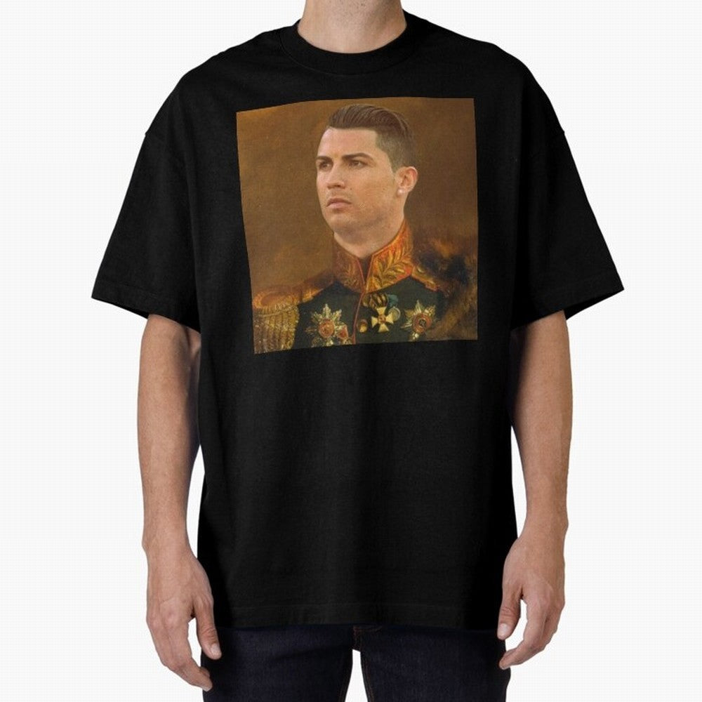 cristiano ronaldo - replaceface Oversized T-Shirt Bring Trophy Dreams to FIFA World Cup 2026 USA Canada Mexico Centered on Mbappe, Brazil, Portugal and Argentina Energy, Stadium Chants, National Pride, Trophy Dreams and Unforgettable Football