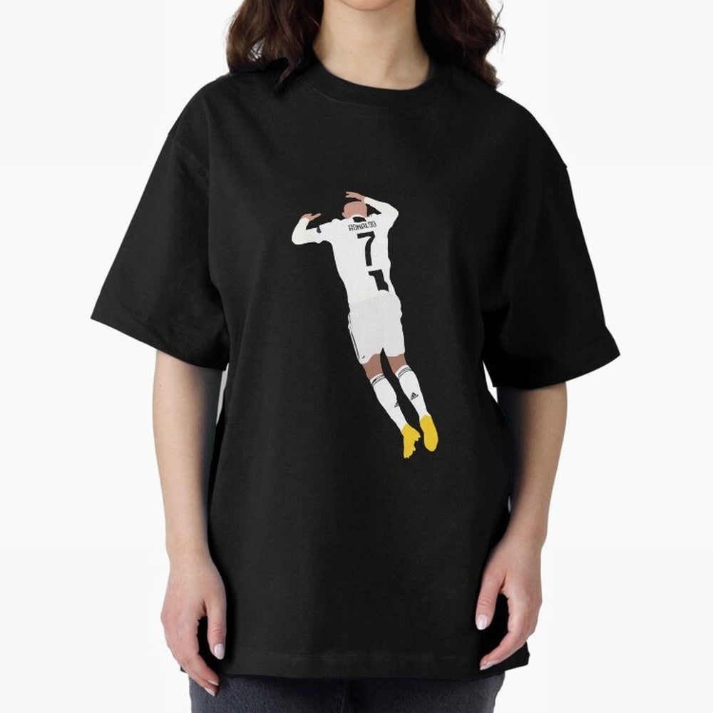 cristiano ronaldo goal celebration Oversized T-Shirt Discover Global Football Passion for FIFA World Cup 2026, Inspired by Messi, Neymar and Mbappe, Argentina and Brazil, Stadium Chants, National Pride, Trophy Dreams and Unforgettable Football