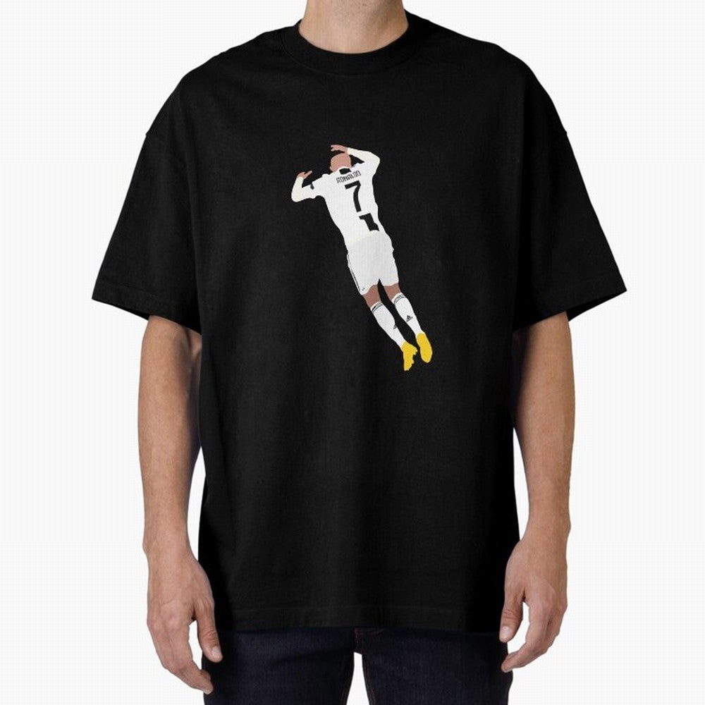 cristiano ronaldo goal celebration Oversized T-Shirt Discover Global Football Passion for FIFA World Cup 2026, Inspired by Messi, Neymar and Mbappe, Argentina and Brazil, Stadium Chants, National Pride, Trophy Dreams and Unforgettable Football