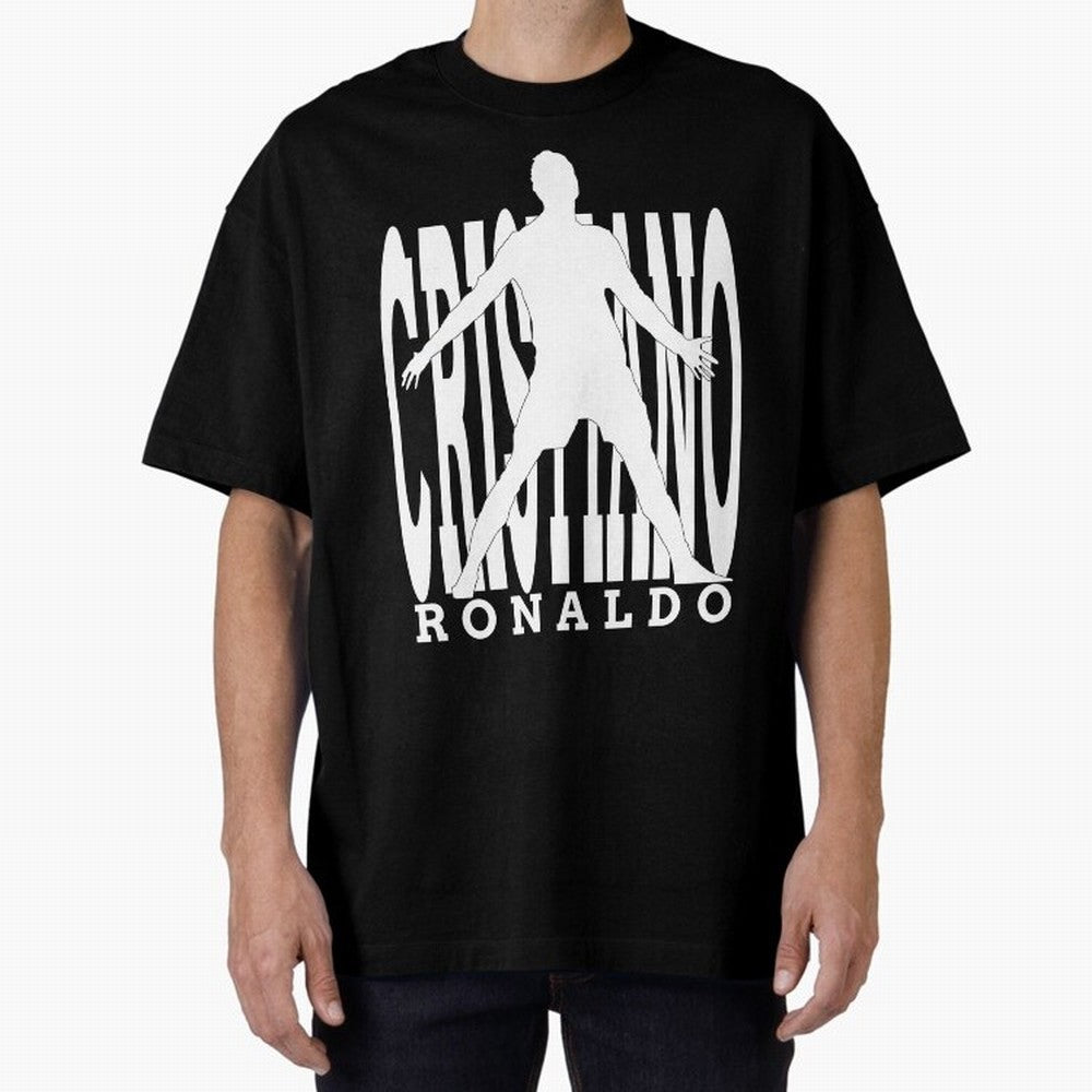 Cristiano Ronaldo - The Legend! Oversized T-Shirt Enjoy the Biggest Football Party of FIFA World Cup 2026 Connected to Messi and Cristiano Ronaldo, Spain and Netherlands Energy, Champion Mindset, Group Stage Buzz, Knockout Tension and Passionate