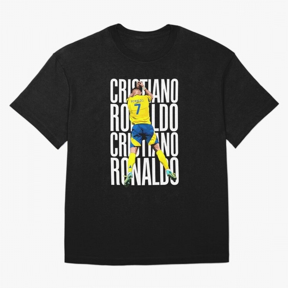 Cristiano Ronaldo Siuuuu Celebration Oversized T-Shirt Bring International Match Energy to FIFA World Cup 2026 Highlighting Messi and Cristiano Ronaldo, Brazil Energy, Soccer Culture, Superstar Moments, National Team Dreams and Competitive Fire;