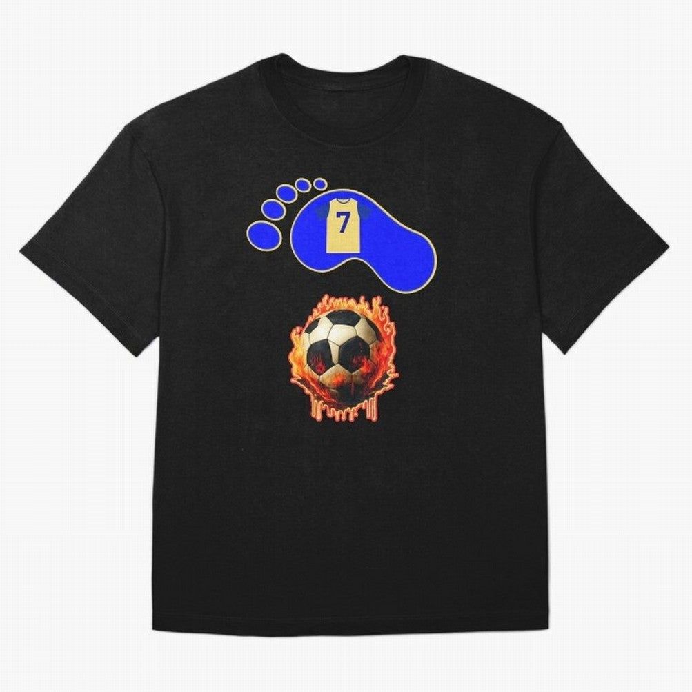 Cristiano Ronaldo 7 Oversized T-Shirt Show Support during FIFA World Cup 2026 Group Stage for Fans of Mbappe and Neymar and England, France and Netherlands, Bringing Supporter Pride, Iconic Celebrations, Legendary Names and Global Match Day Energy;