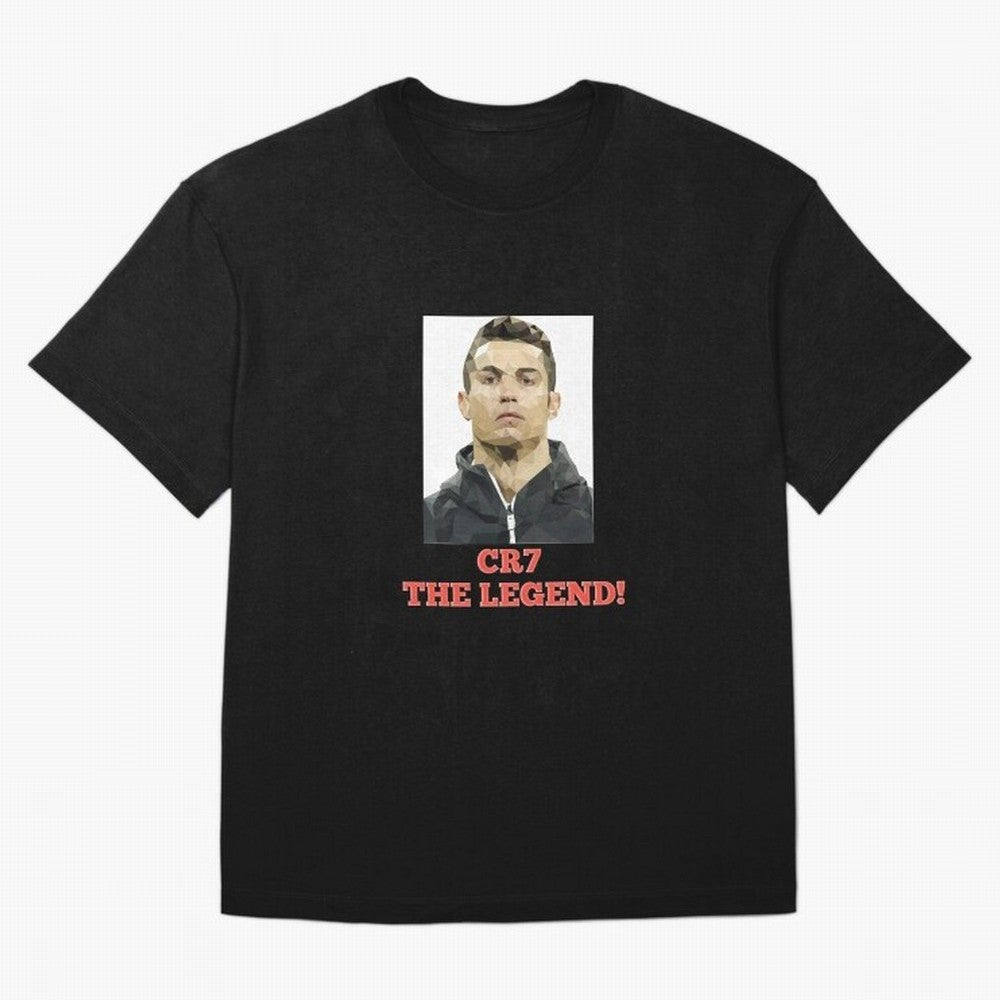 Cristiano Ronaldo Fantasy CR7 T Shirt Oversized T-Shirt Celebrate Soccer Greatness during FIFA World Cup 2026 USA Canada Mexico for Fans of Messi, CR7 and Mbappe and Spain and Netherlands, Bringing Retro Football Energy, Iconic Rivalries, Trophy