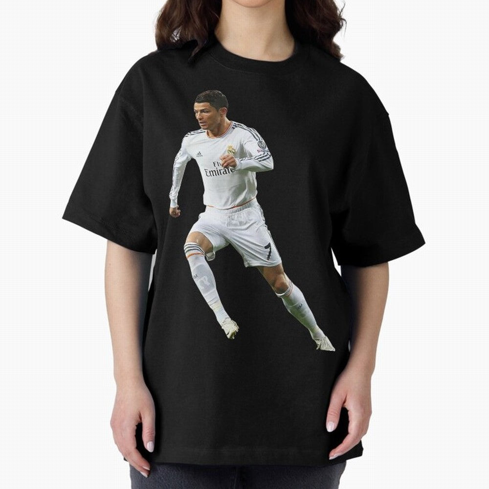 Cristiano Ronaldo Oversized T-Shirt Celebrate Unforgettable Nights in the FIFA World Cup 2026 Journey through Mbappe Highlights, Germany Pride, Football Passion, Legendary Performances, Festival Vibes and Supporter Community; Perfect for Supporters