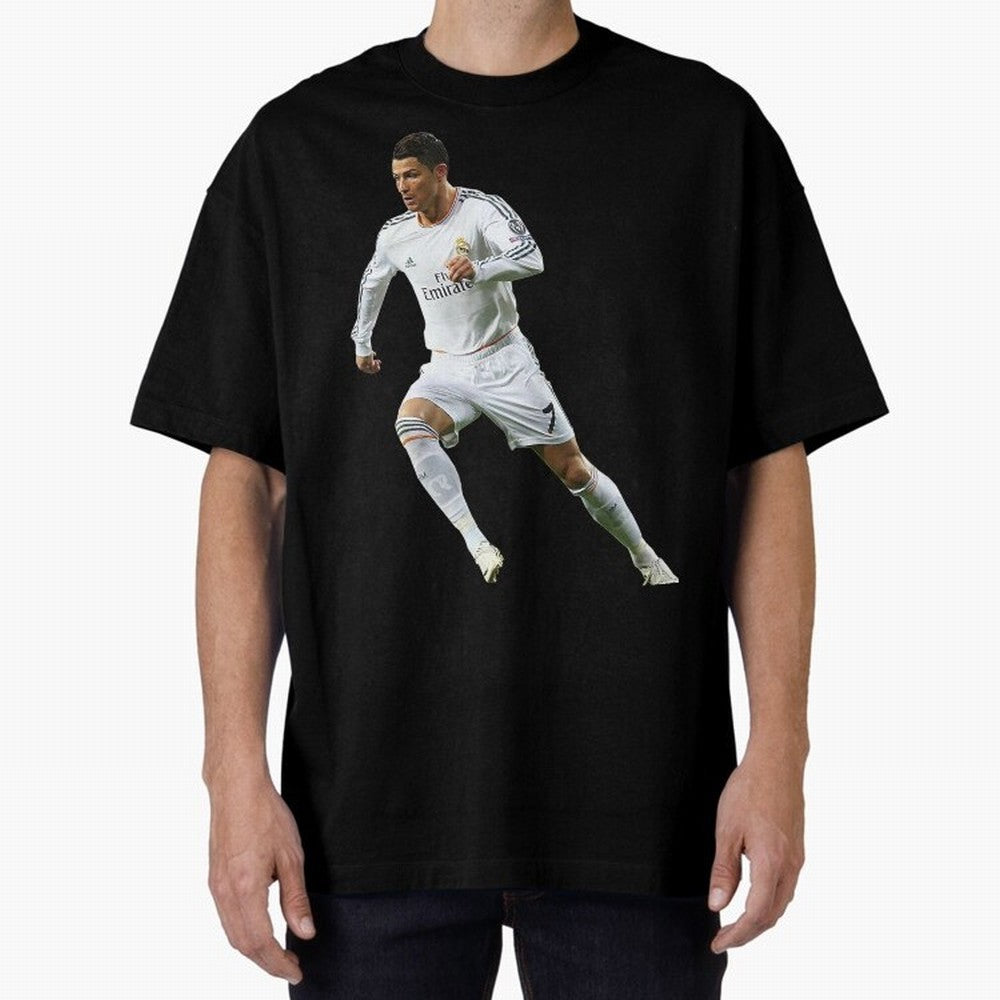 Cristiano Ronaldo Oversized T-Shirt Celebrate Unforgettable Nights in the FIFA World Cup 2026 Journey through Mbappe Highlights, Germany Pride, Football Passion, Legendary Performances, Festival Vibes and Supporter Community; Perfect for Supporters