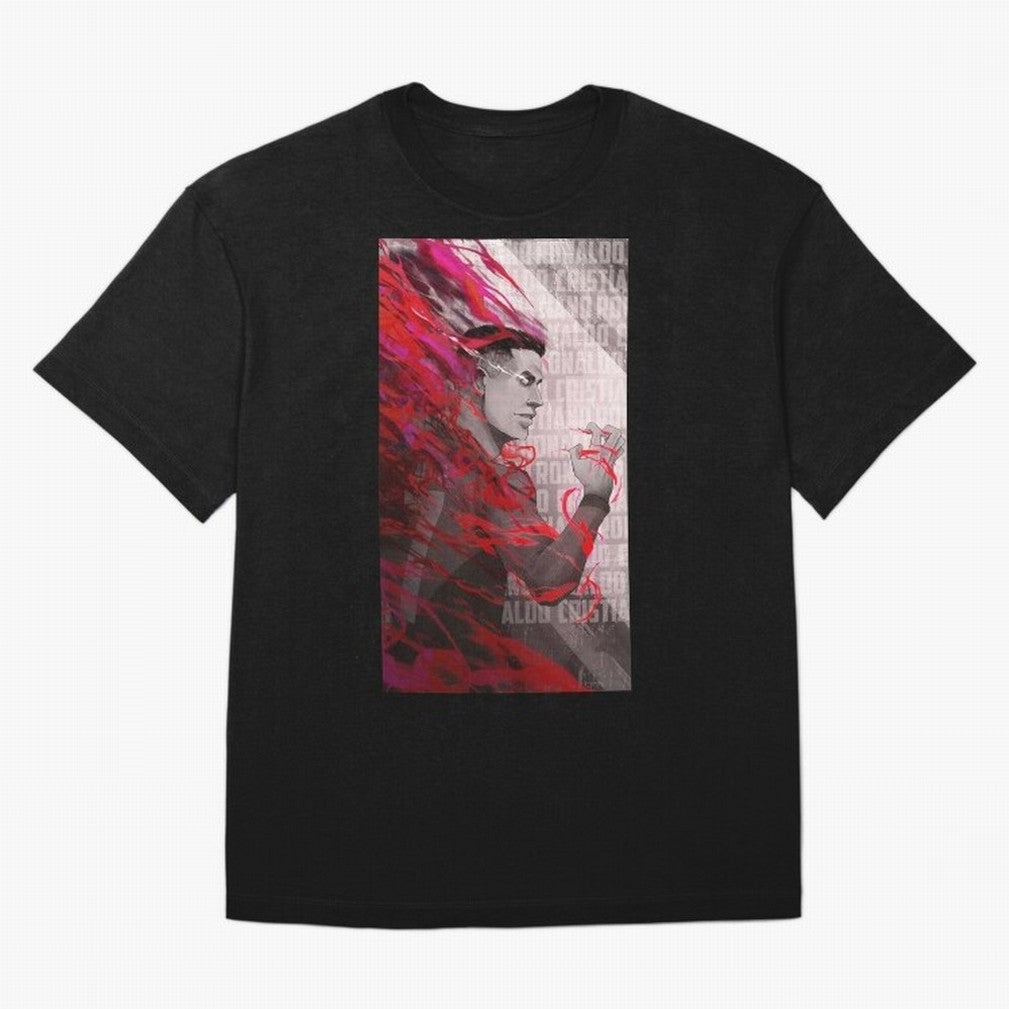 Cristiano Ronaldo x Blue Lock Oversized T-Shirt Relive the Noise and Pride of FIFA World Cup 2026 Group Stage for Fans of Messi, Neymar and Mbappe and England, France and Netherlands, Bringing Worldwide Fan Energy, Dramatic Goals, Stadium Lights
