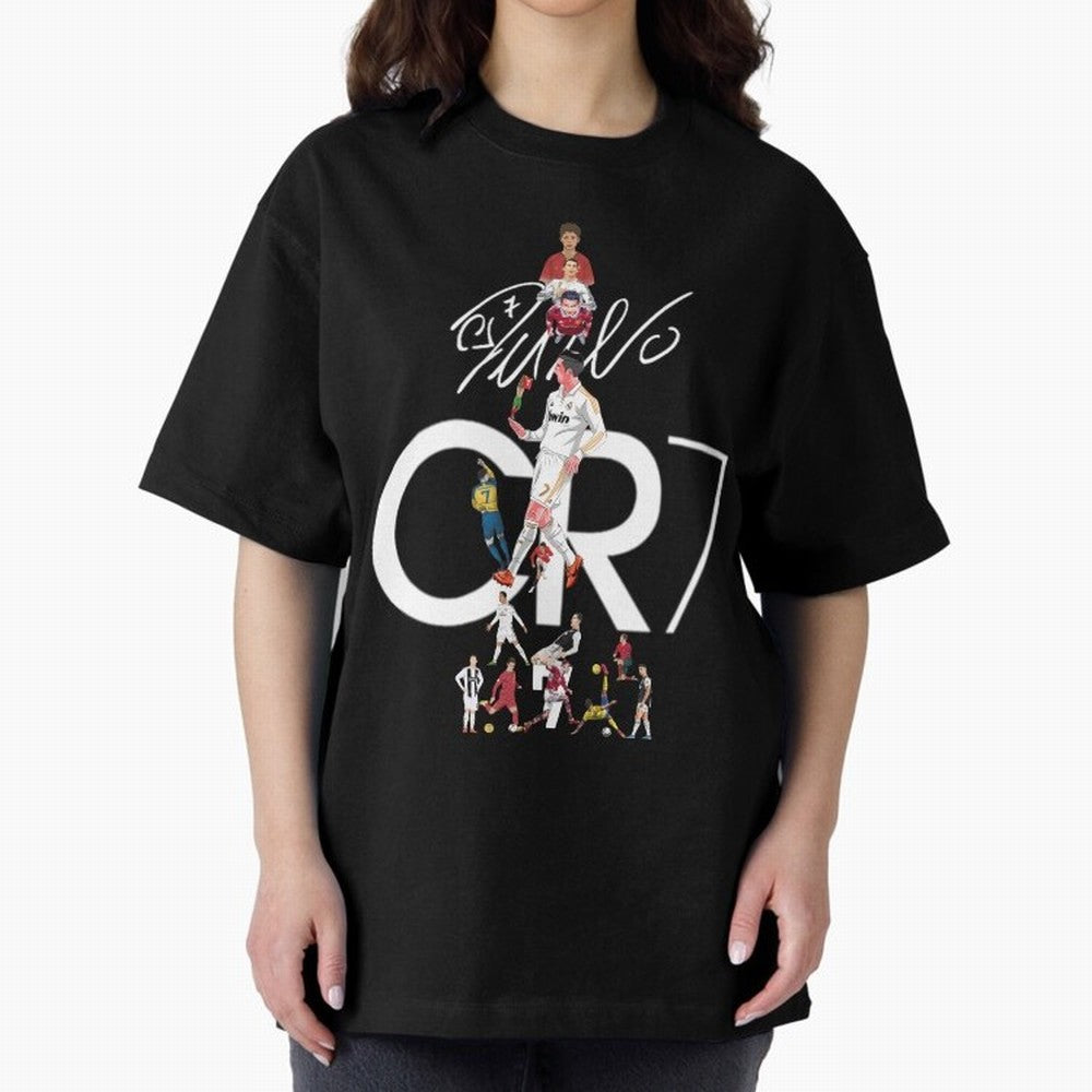 CR7 Oversized T-Shirt Bring Trophy Dreams to FIFA World Cup 2026 Featuring Haaland and Mbappe, Netherlands Energy, Goal Celebration Energy, Supporter Heritage, Football Icons and Worldwide Tournament Joy; Made for Collectors Who Enjoy Iconic