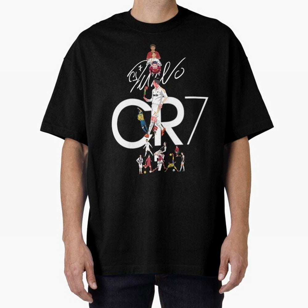 CR7 Oversized T-Shirt Bring Trophy Dreams to FIFA World Cup 2026 Featuring Haaland and Mbappe, Netherlands Energy, Goal Celebration Energy, Supporter Heritage, Football Icons and Worldwide Tournament Joy; Made for Collectors Who Enjoy Iconic