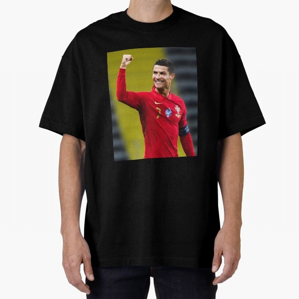 Cr7 | Cristiano Ronaldo | Portugal Oversized T-Shirt Make Game Day About Match Day Hype around FIFA World Cup 2026, Haaland and Mbappe, Argentina, Football History, Final Match Energy, Crowd Noise and Once in a Lifetime Moments; Made for Die Hard