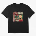 Ronaldo Portugal Vintage Oversized T-Shirt Discover FIFA World Cup 2026 USA Canada Mexico for Fans of Haaland and Mbappe and Argentina, Bringing Stadium Memories, Football Loyalty, International Chants and Championship Tradition; Perfect for