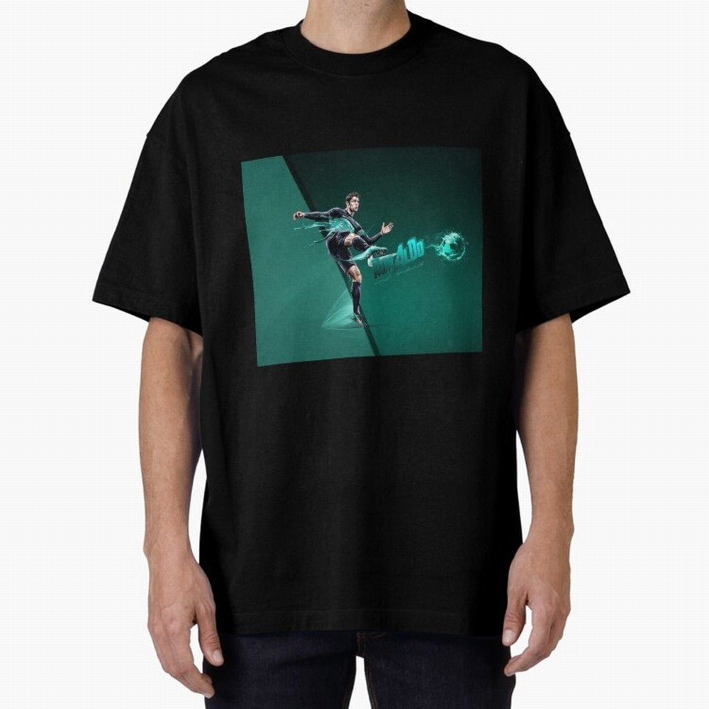 Cristiano Ronaldo #442 Oversized T-Shirt Bring Champion Energy into the FIFA World Cup 2026 Group Stage Journey through Messi, CR7 and Mbappe Highlights, France Pride, Football Passion, Legendary Performances, Festival Vibes and Supporter
