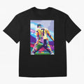 Cristiano Ronaldo Celebration Wpap Pop Art Oversized T-Shirt Support FIFA World Cup 2026 USA Canada Mexico for Fans of Mbappe and Argentina, France and Brazil, Bringing Stadium Memories, Football Loyalty, International Chants and Championship