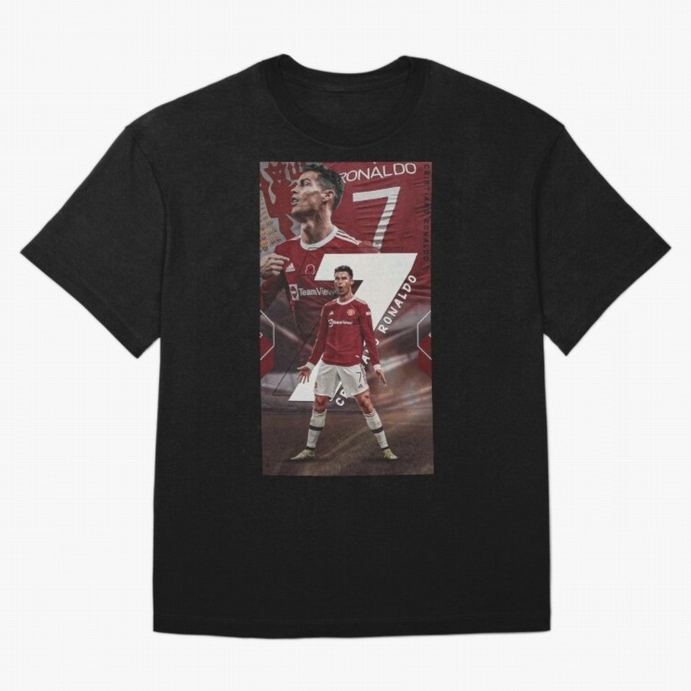 Cristiano Ronaldo Oversized T-Shirt Bring World Football Passion into Global Football Passion for FIFA World Cup 2026 USA Canada Mexico, with Haaland and Mbappe, Portugal, Football Festival Excitement, Trophy Ambitions, Country Rivalries and Star