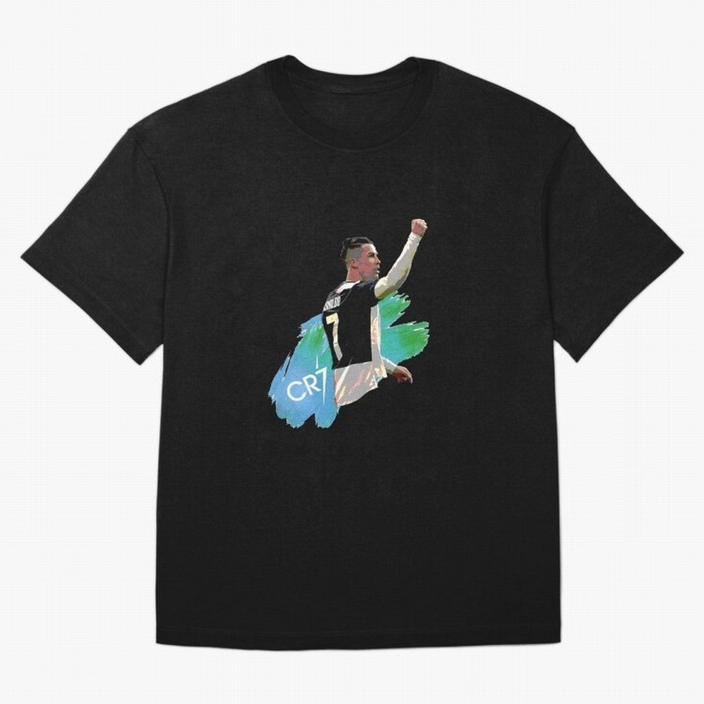 Cristiano Ronaldo Oversized T-Shirt Show Your Love for FIFA World Cup 2026 Group Stage for Fans of Messi, CR7 and Mbappe and England, France and Netherlands, Bringing Classic Soccer Heritage, Championship Pressure, Fan Loyalty and International