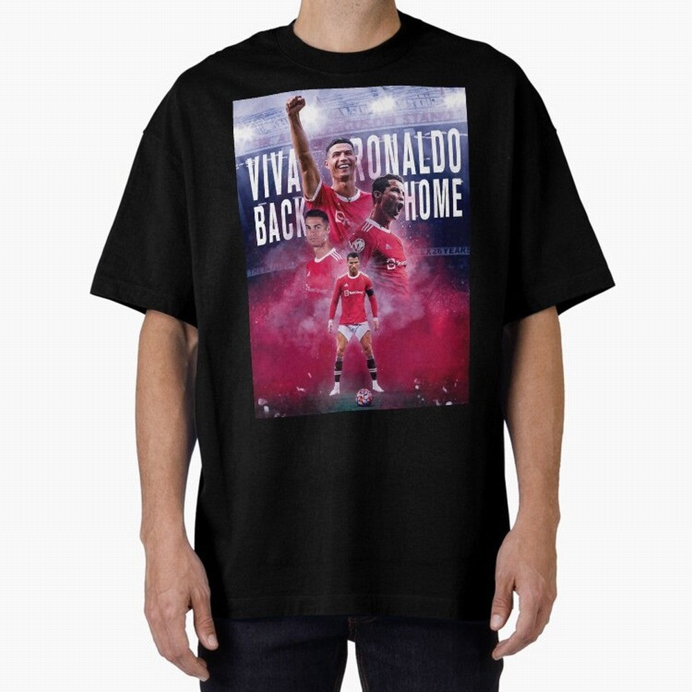 Cristiano Ronaldo Cr7 The Legend Of Manchester United , Ronaldo Gifts, Ronaldo Best Selling , Ronald Oversized T-Shirt Show Your Love for FIFA World Cup 2026 Group Stage Spirit, Made for England, France and Netherlands, Cristiano Ronaldo, Classic